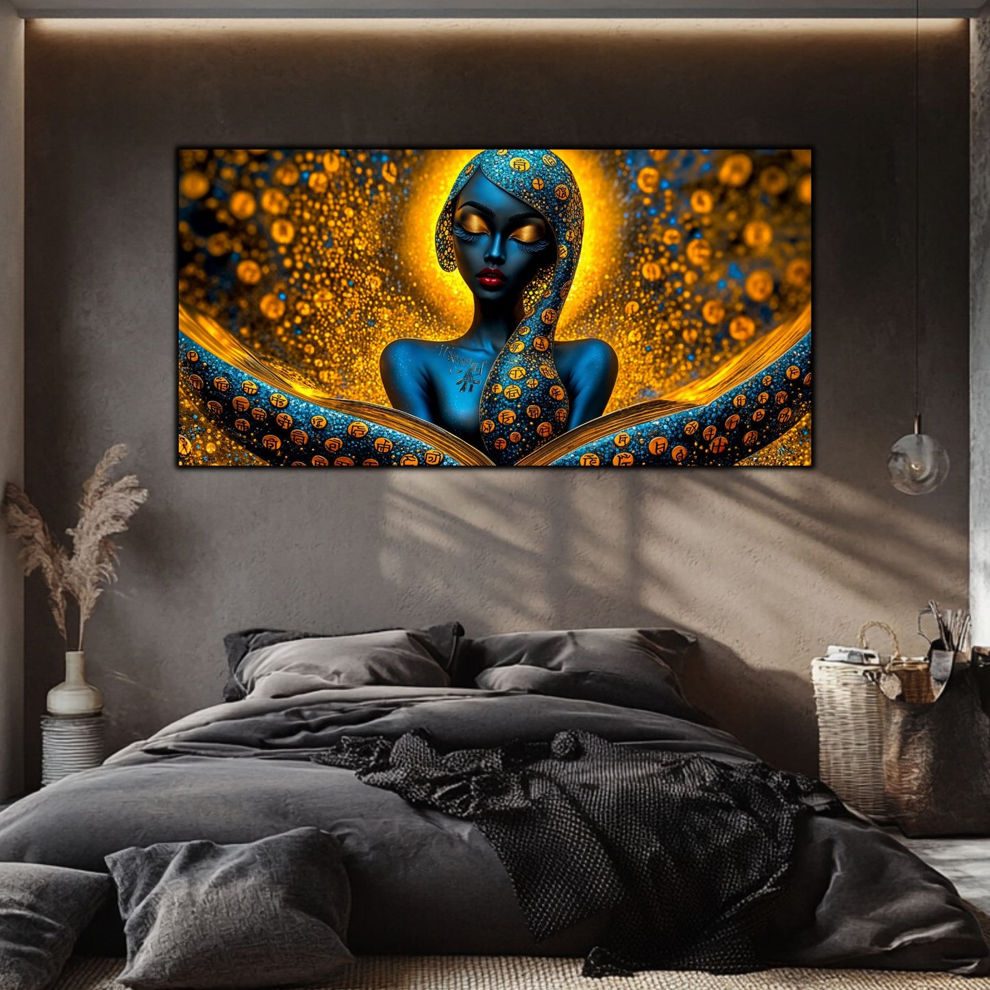 Tablou unicat din sticlă securizată Beyond Creation - No08