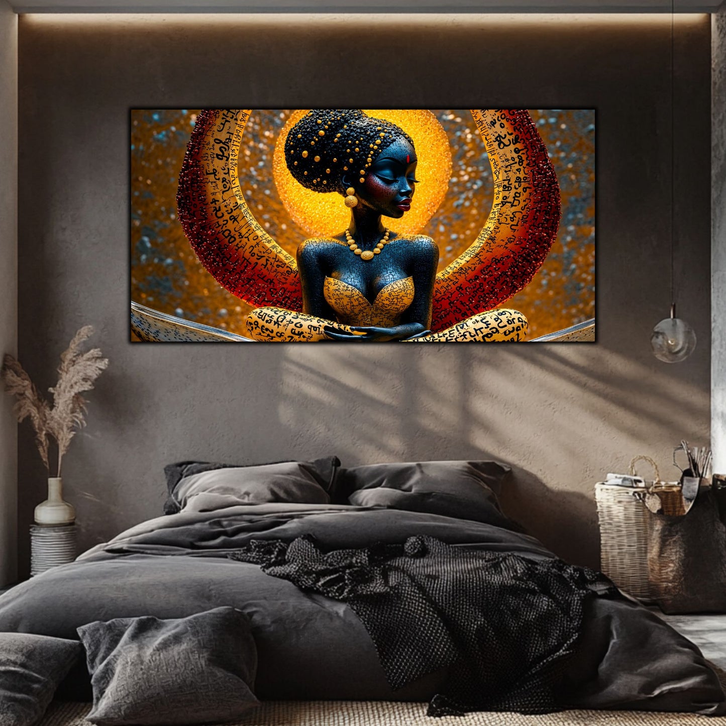 Tablou unicat din sticlă securizată Beyond Creation - No09