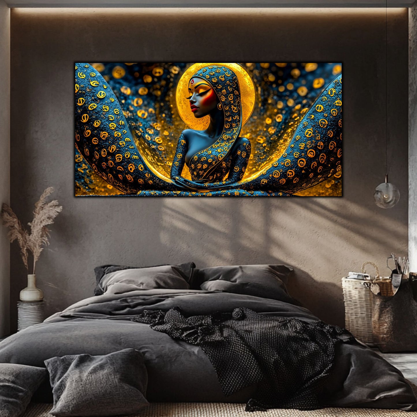 Tablou unicat din sticlă securizată Beyond Creation - No21