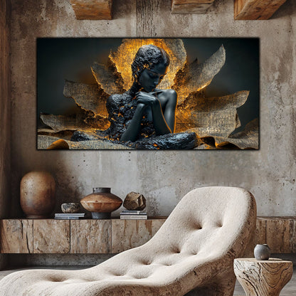 Tablou unicat din sticlă securizată Beyond Breath - No20