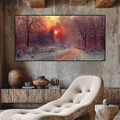 Tablou Sticla Securizata - Colectia Cold Ember - no21