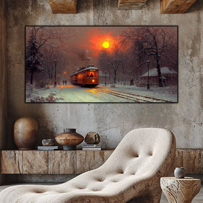 Tablou Sticla Securizata - Colectia Cold Ember - no14