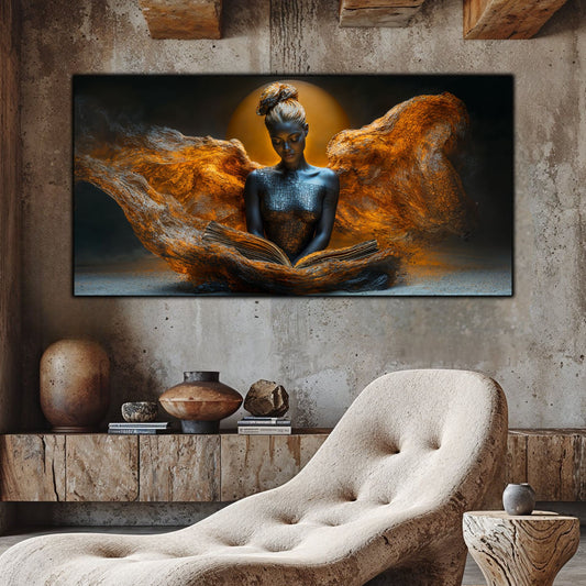 Tablou unicat din sticlă securizată Beyond Breath - No08