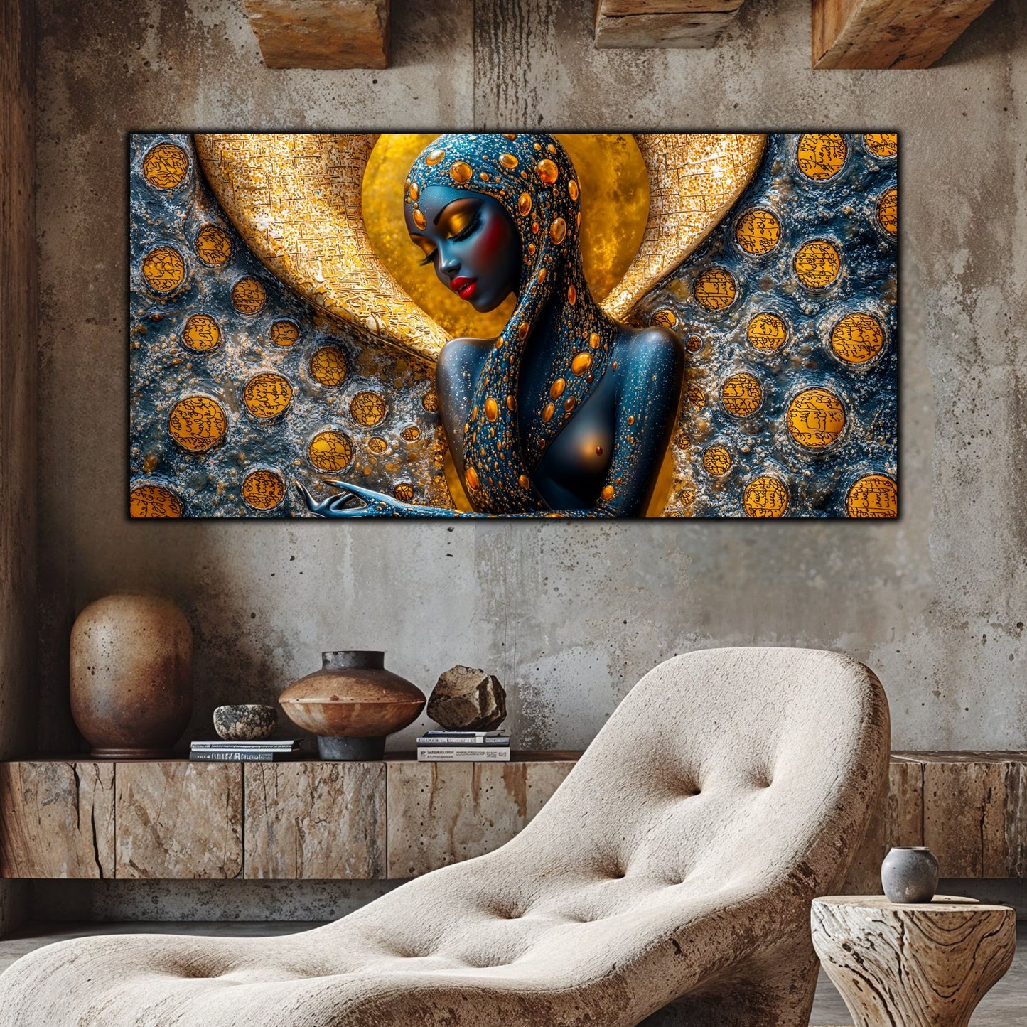 Tablou unicat din sticlă securizată Beyond Creation - No18