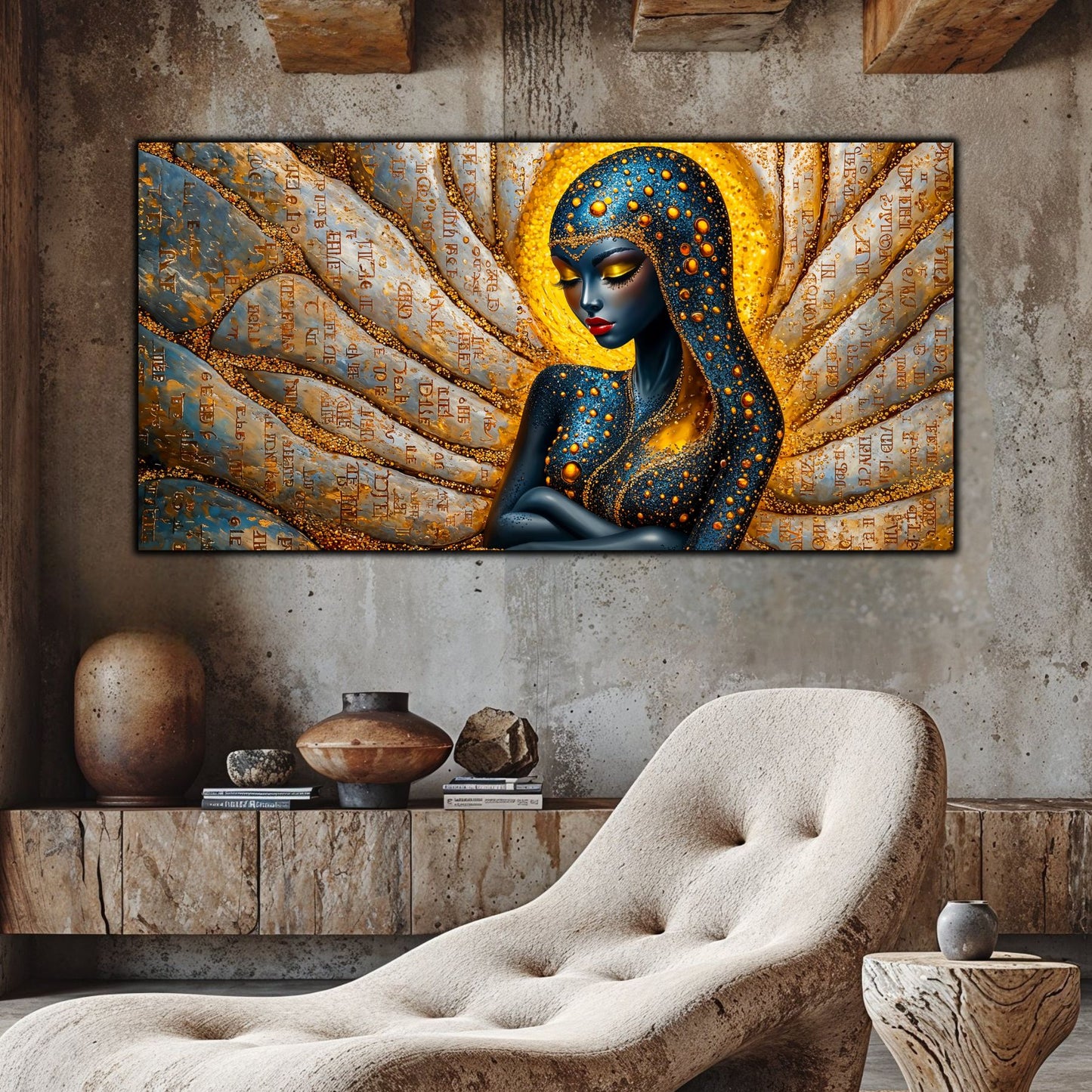 Tablou unicat din sticlă securizată Beyond Creation - No10