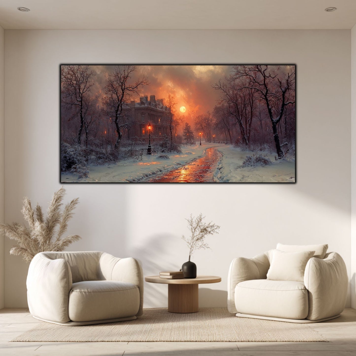 Tablou Sticla Securizata - Colectia Cold Ember - no20