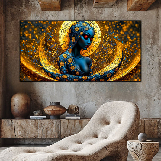 Tablou unicat din sticlă securizată Beyond Creation - No13