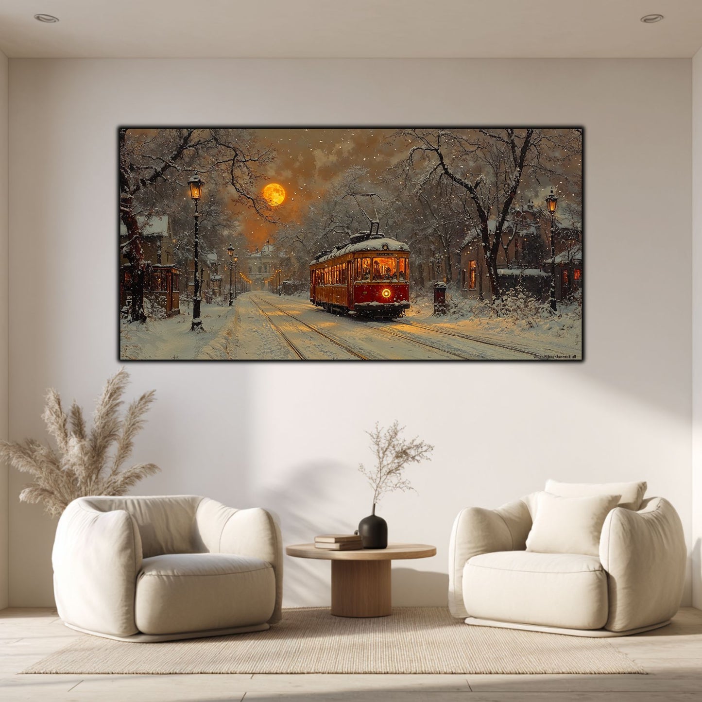 Tablou Sticla Securizata - Colectia Cold Ember - no17