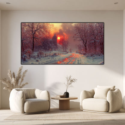 Tablou Sticla Securizata - Colectia Cold Ember - no21