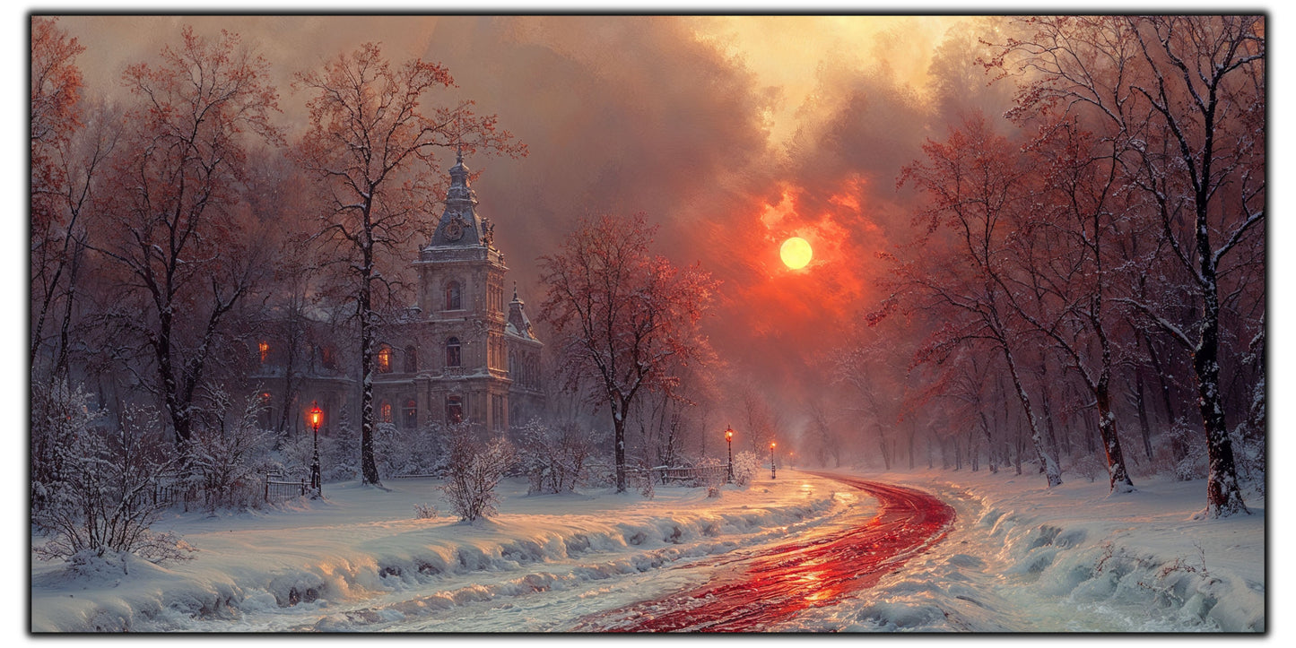 Tablou Sticla Securizata - Colectia Cold Ember - no18