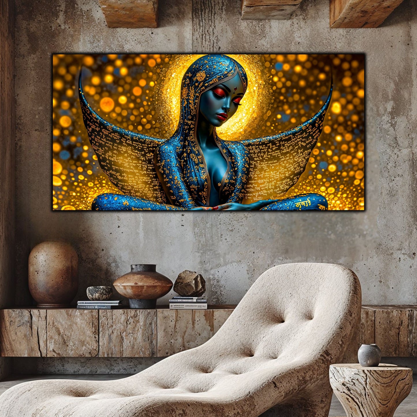 Tablou unicat din sticlă securizată Beyond Creation - No11