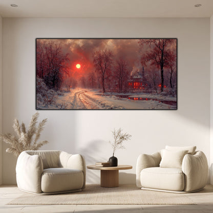 Tablou Sticla Securizata - Colectia Cold Ember - no19