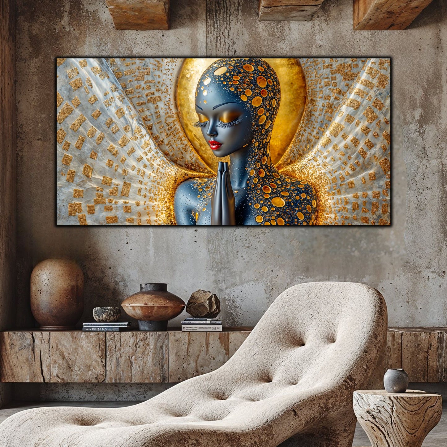 Tablou unicat din sticlă securizată Beyond Creation - No12