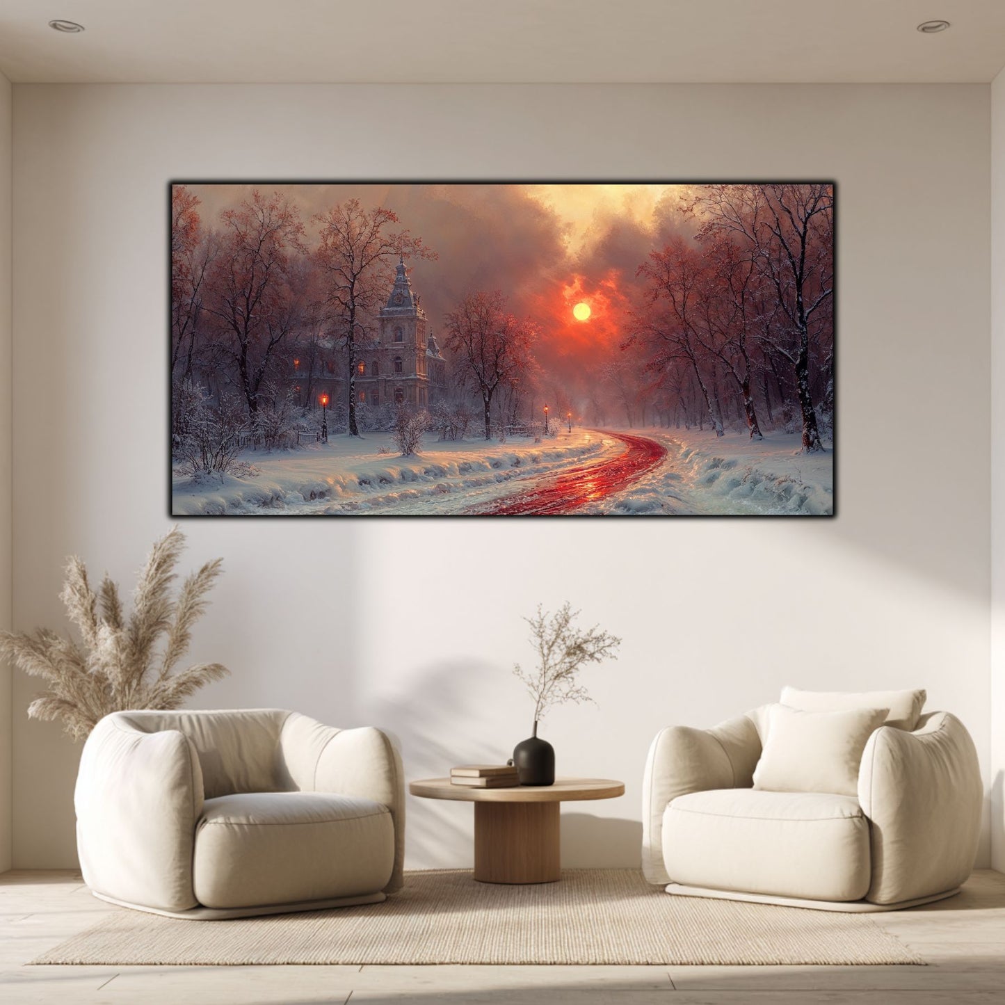 Tablou Sticla Securizata - Colectia Cold Ember - no18