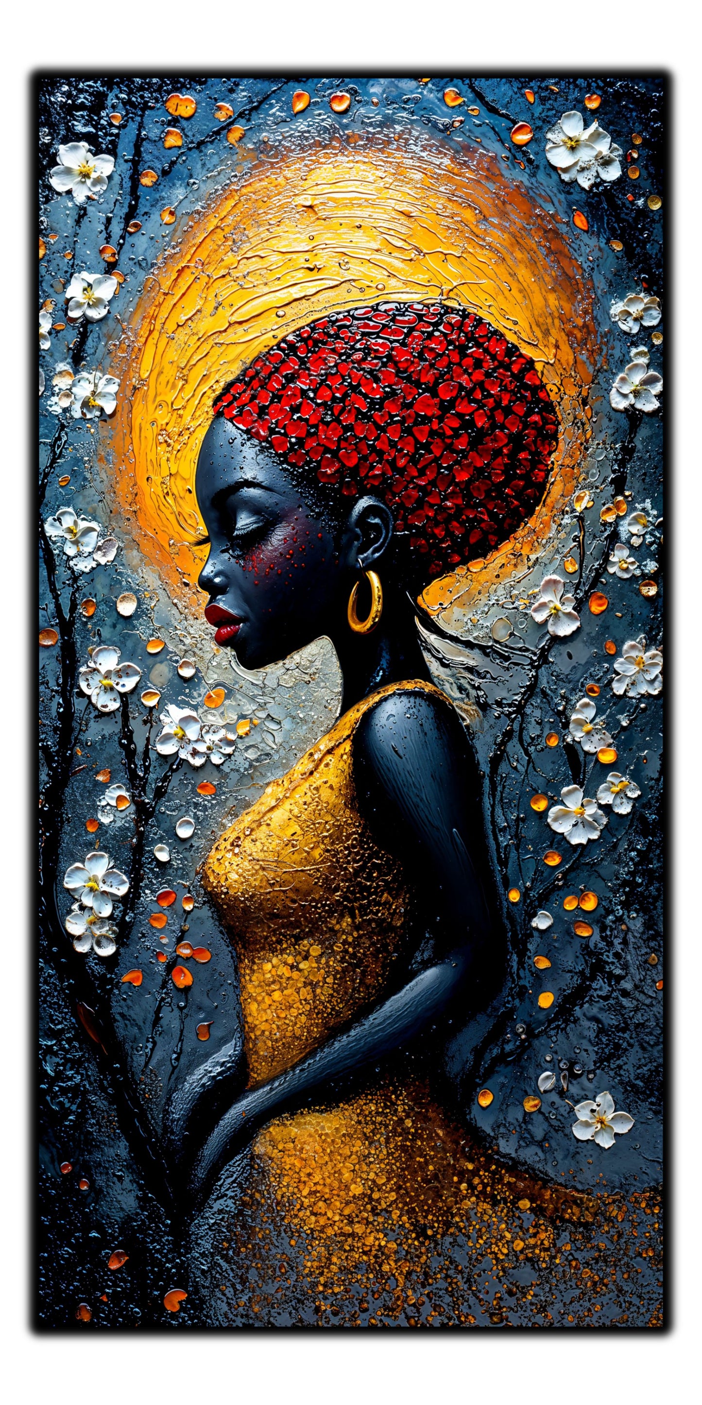 Tablou unicat din sticlă securizată Beyond Origin - No18