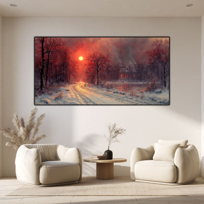 Tablou Sticla Securizata - Colectia Cold Ember - no13