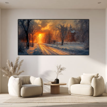 Tablou Sticla Securizata - Colectia Cold Ember - no22