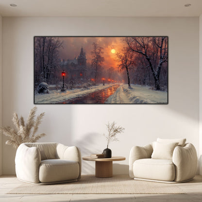 Tablou Sticla Securizata - Colectia Cold Ember - no24