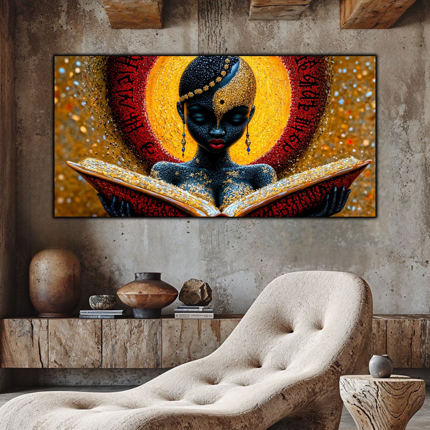 Tablou unicat din sticlă securizată Beyond Creation - No05