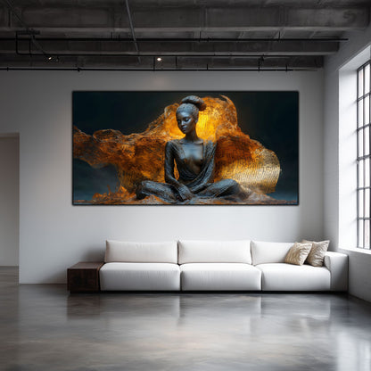 Tablou unicat din sticlă securizată Beyond Breath - No21