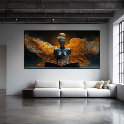 Tablou unicat din sticlă securizată Beyond Breath - No19