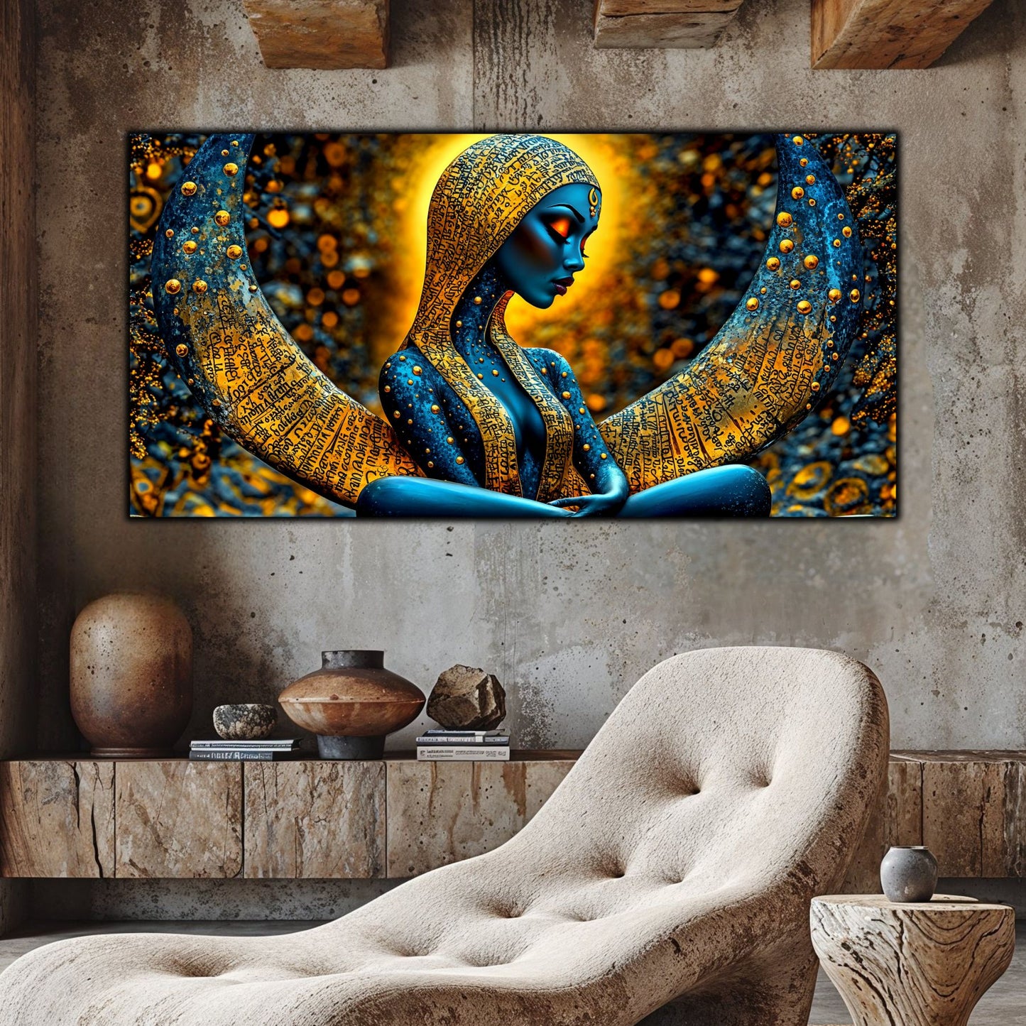 Tablou unicat din sticlă securizată Beyond Creation - No19