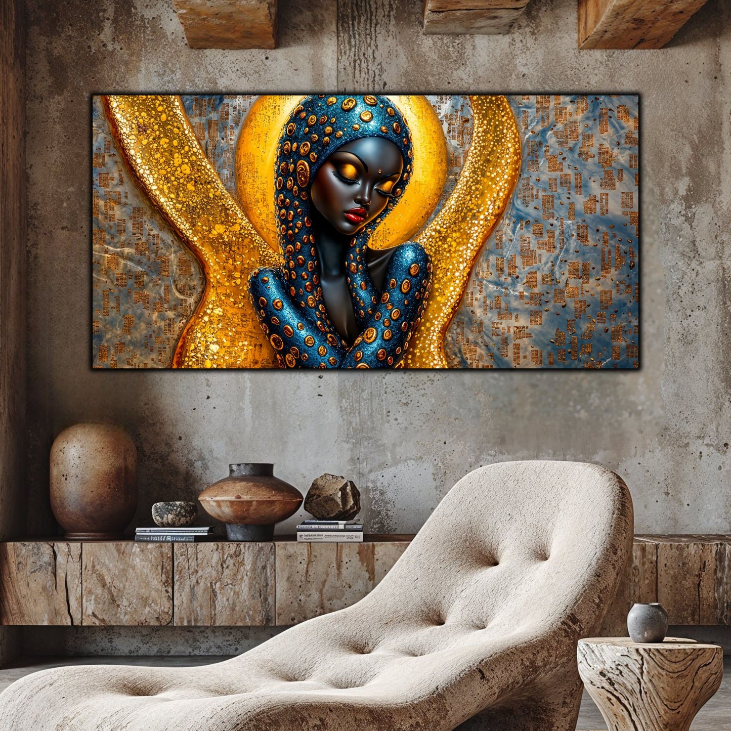 Tablou unicat din sticlă securizată Beyond Creation - No17