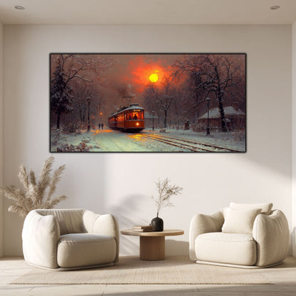 Tablou Sticla Securizata - Colectia Cold Ember - no14