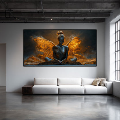 Tablou unicat din sticlă securizată Beyond Breath - No18