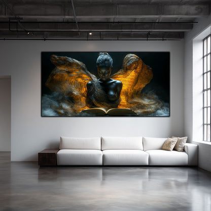 Tablou unicat din sticlă securizată Beyond Breath - No09