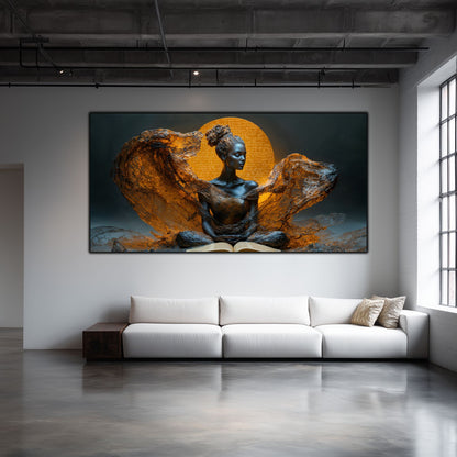 Tablou unicat din sticlă securizată Beyond Breath - No13