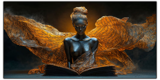 Tablou unicat din sticlă securizată Beyond Breath - No19