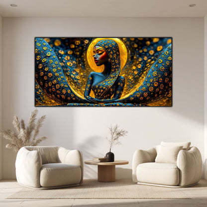 Tablou unicat din sticlă securizată Beyond Creation - No21