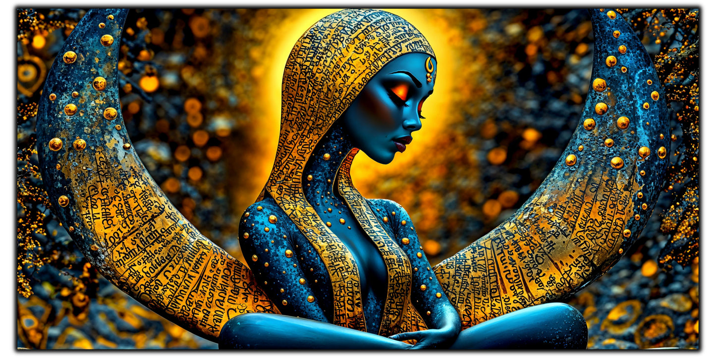 Tablou unicat din sticlă securizată Beyond Creation - No19