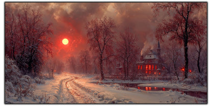 Tablou Sticla Securizata - Colectia Cold Ember - no19