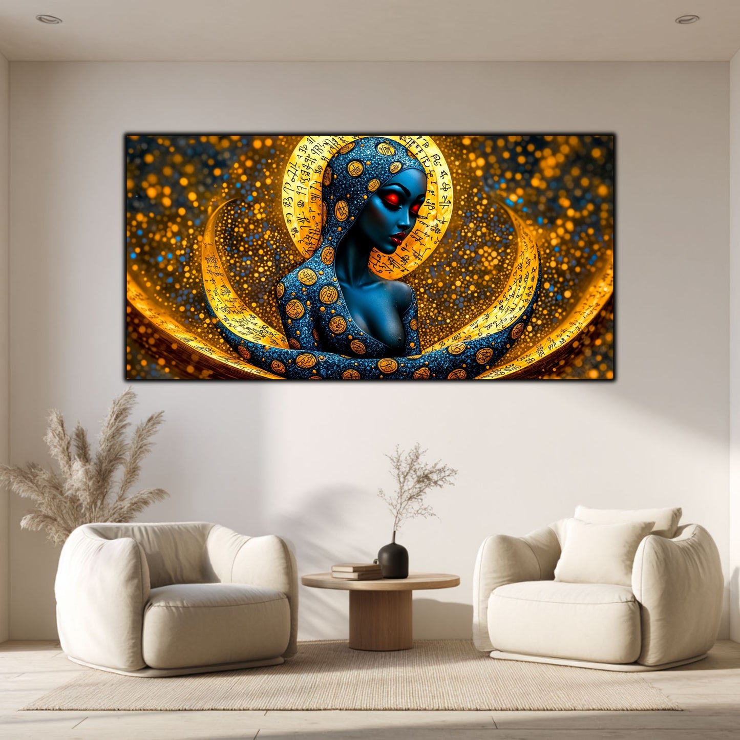 Tablou unicat din sticlă securizată Beyond Creation - No13