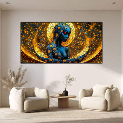 Tablou unicat din sticlă securizată Beyond Creation - No13