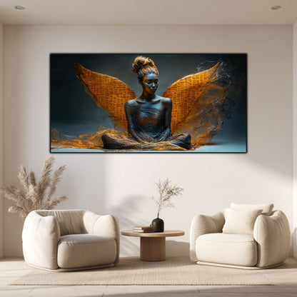 Tablou unicat din sticlă securizată Beyond Breath - No22