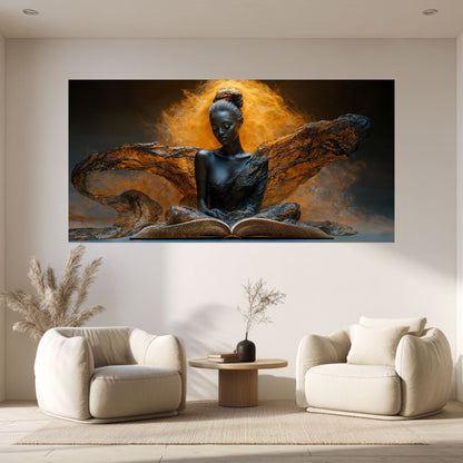 Tablou unicat din sticlă securizată Beyond Breath - No16