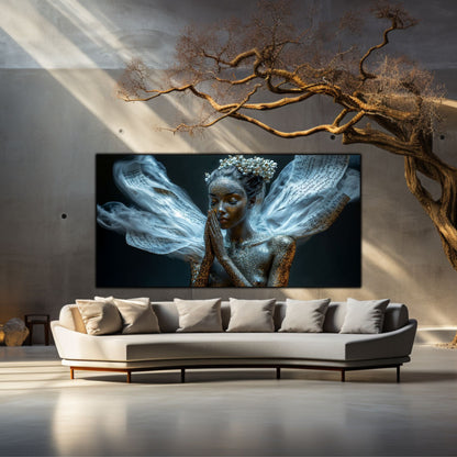 Beyond Meditation - Tablouri moderne pe sticla securizata pentru living contemporan NO21