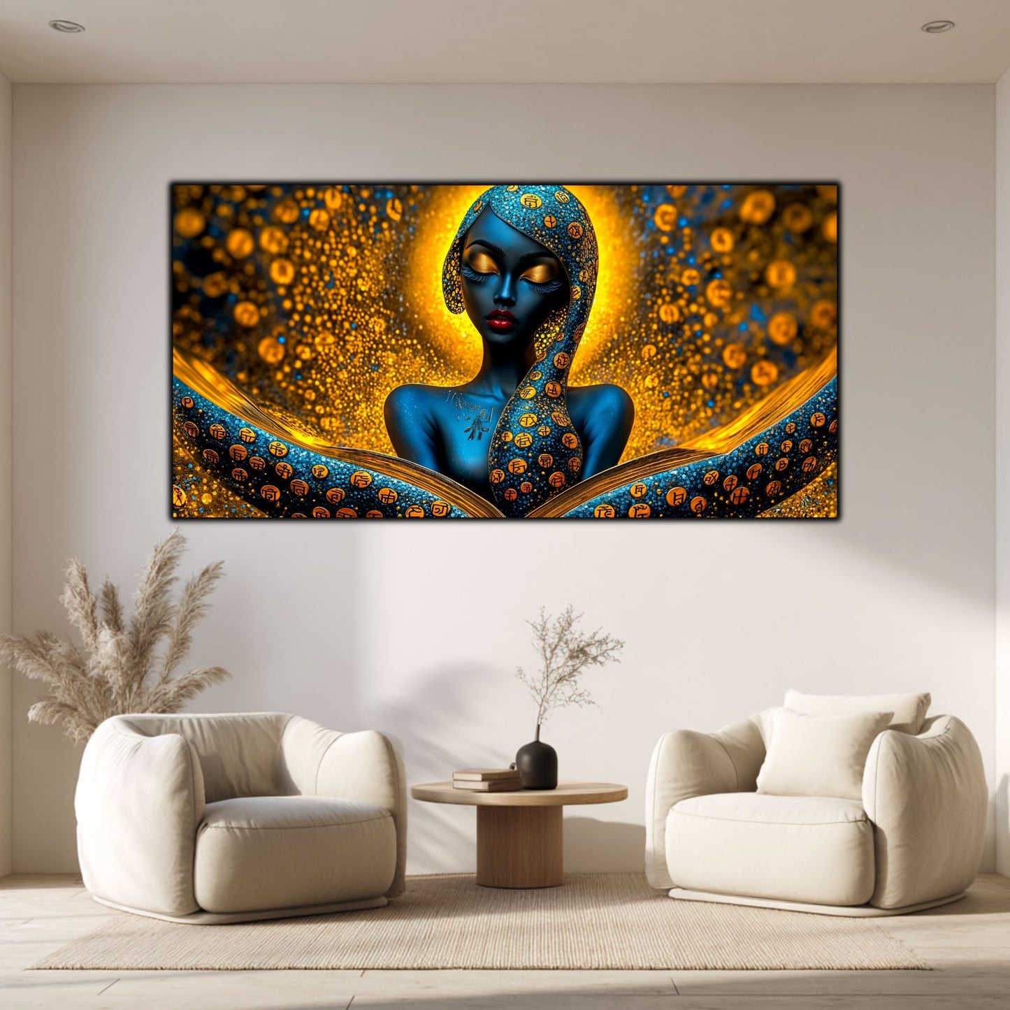 Tablou unicat din sticlă securizată Beyond Creation - No08