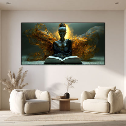 Tablou unicat din sticlă securizată Beyond Breath - No12