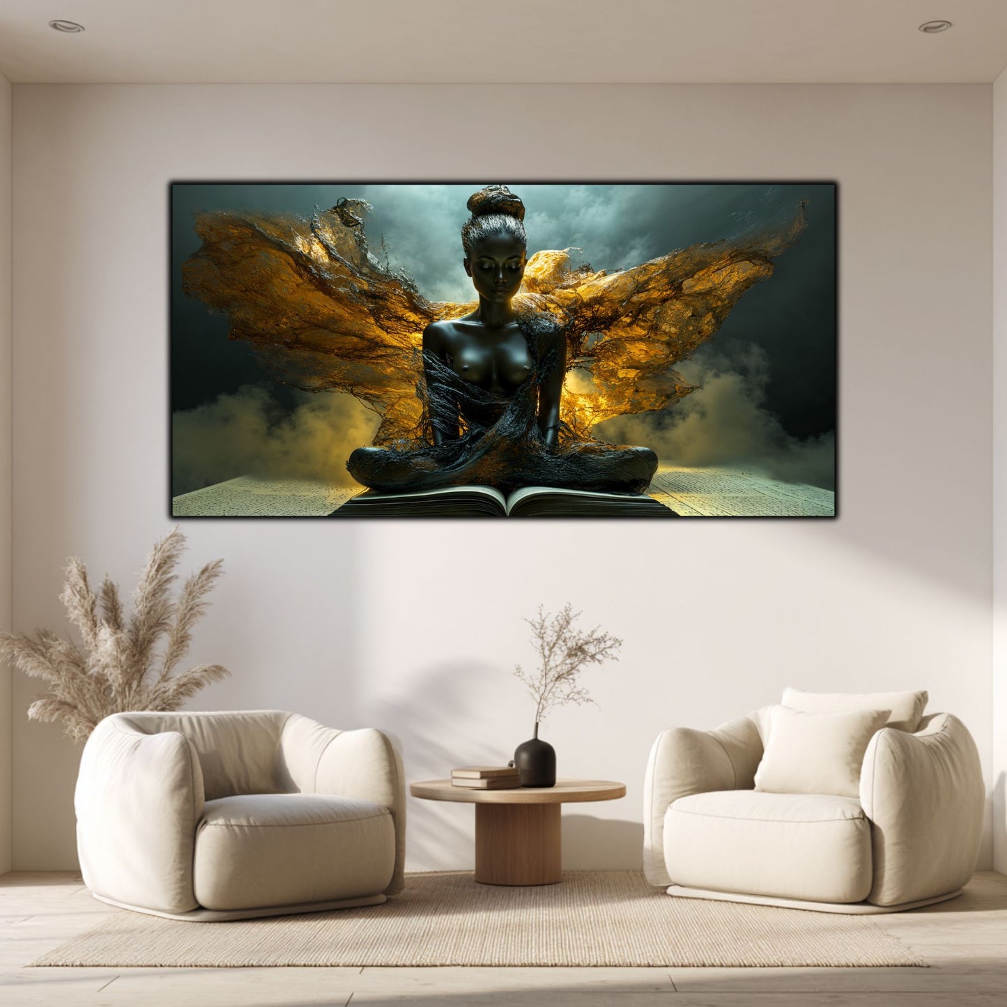 Tablou unicat din sticlă securizată Beyond Breath - No10