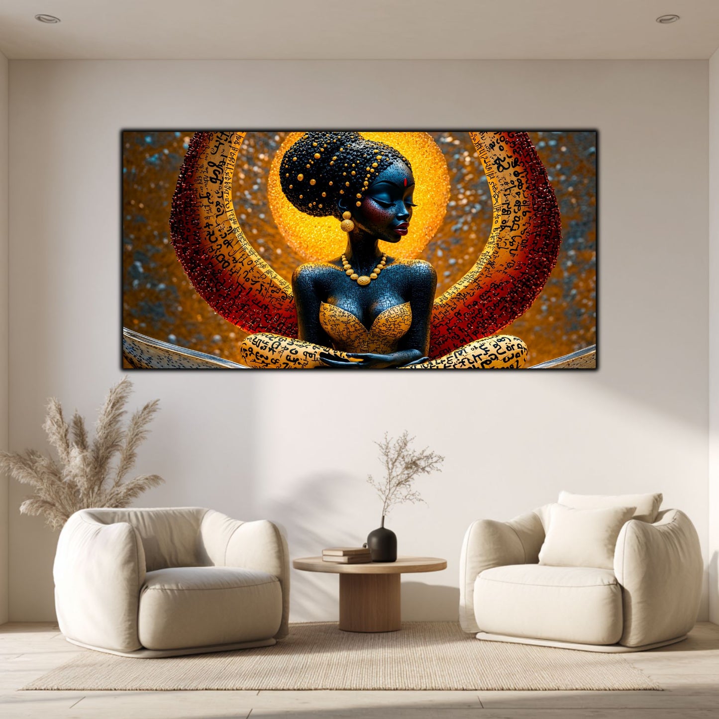 Tablou unicat din sticlă securizată Beyond Creation - No09