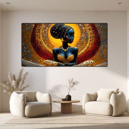 Tablou unicat din sticlă securizată Beyond Creation - No09