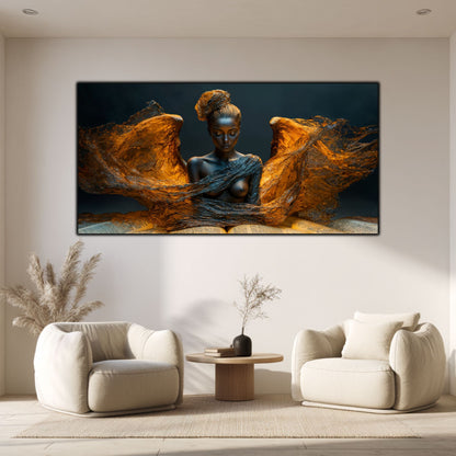 Tablou unicat din sticlă securizată Beyond Breath - No14