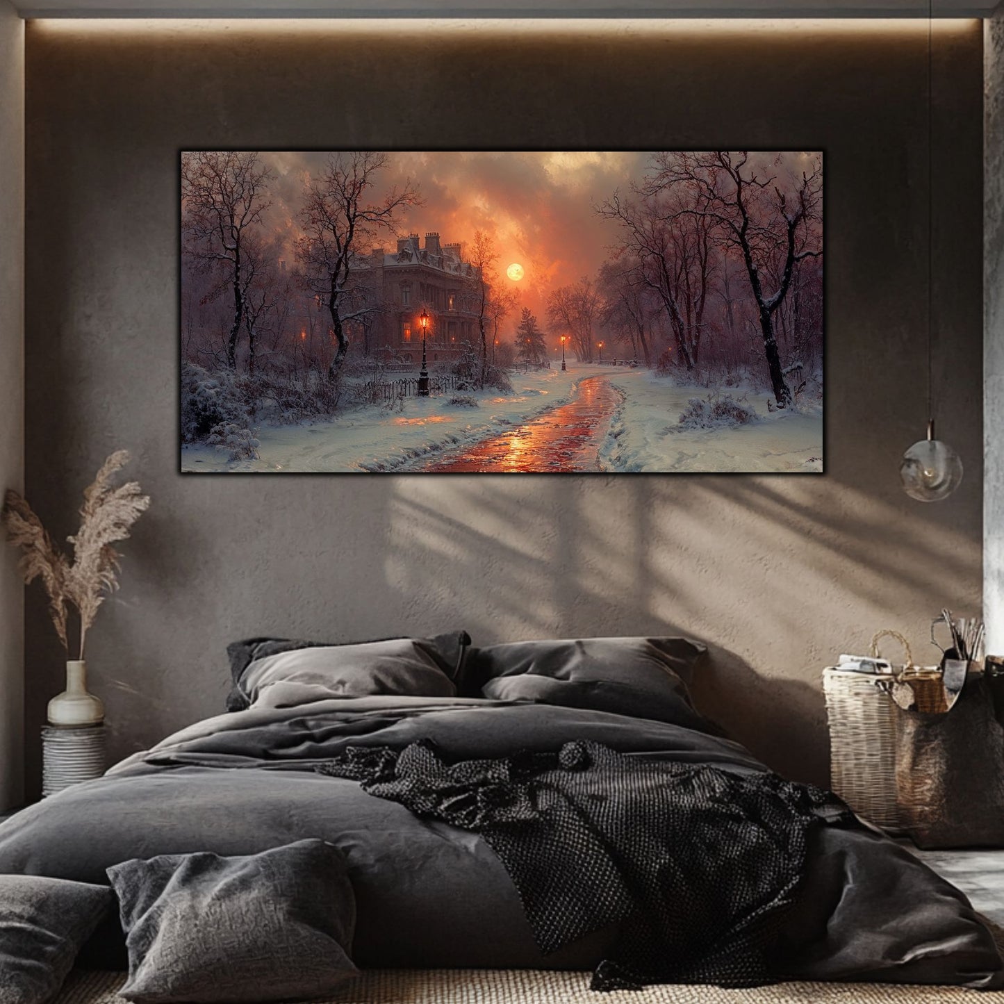 Tablou Sticla Securizata - Colectia Cold Ember - no20