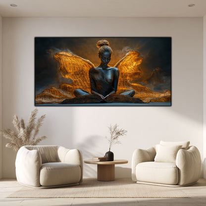 Tablou unicat din sticlă securizată Beyond Breath - No18