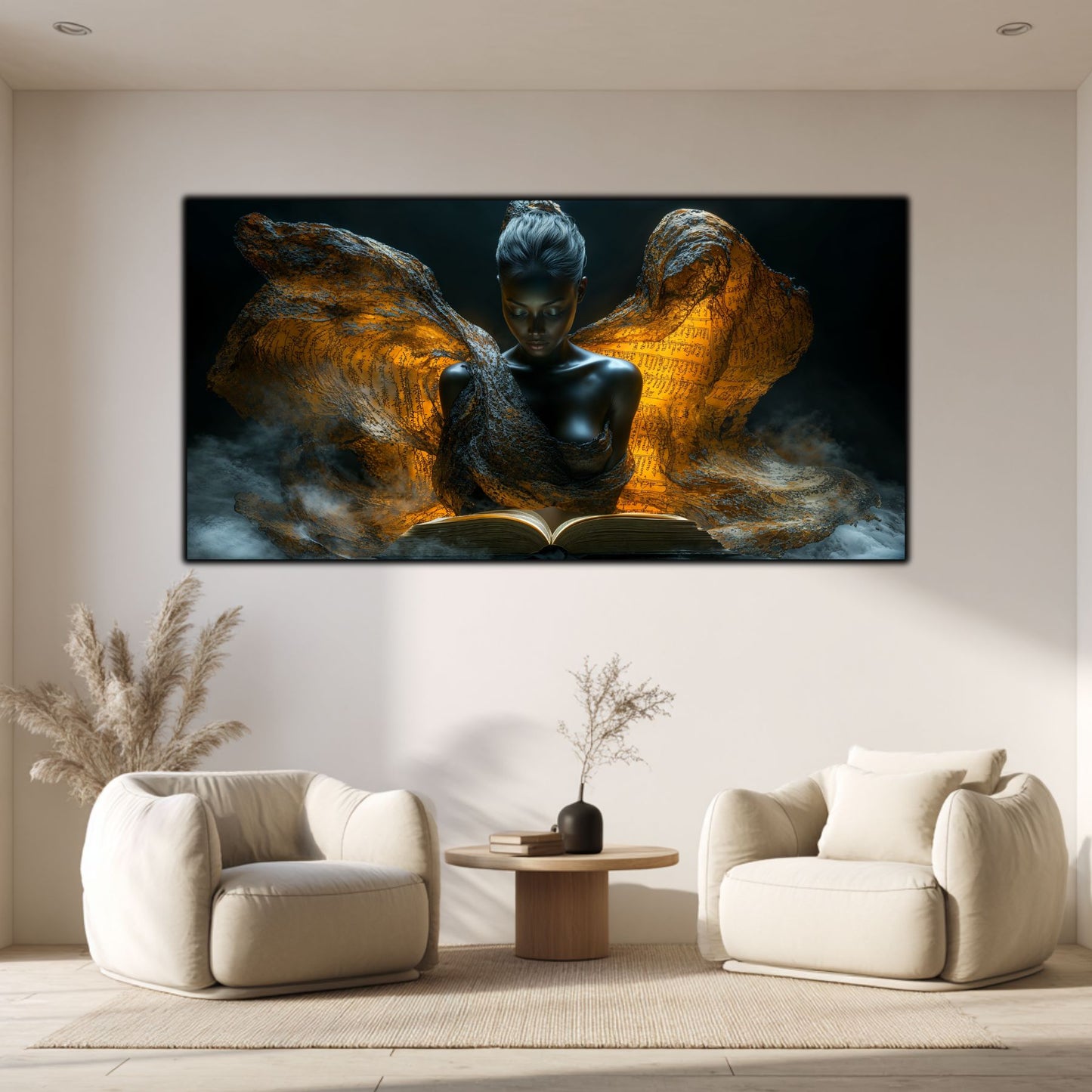 Tablou unicat din sticlă securizată Beyond Breath - No09