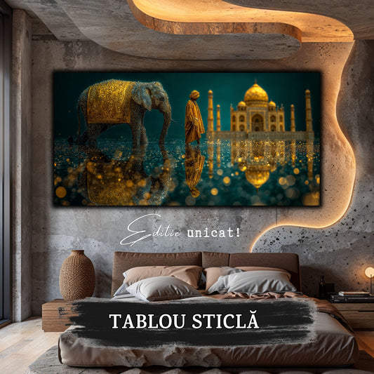 Tablou unicat pe sticla securizata - The Lost Temple - No 16